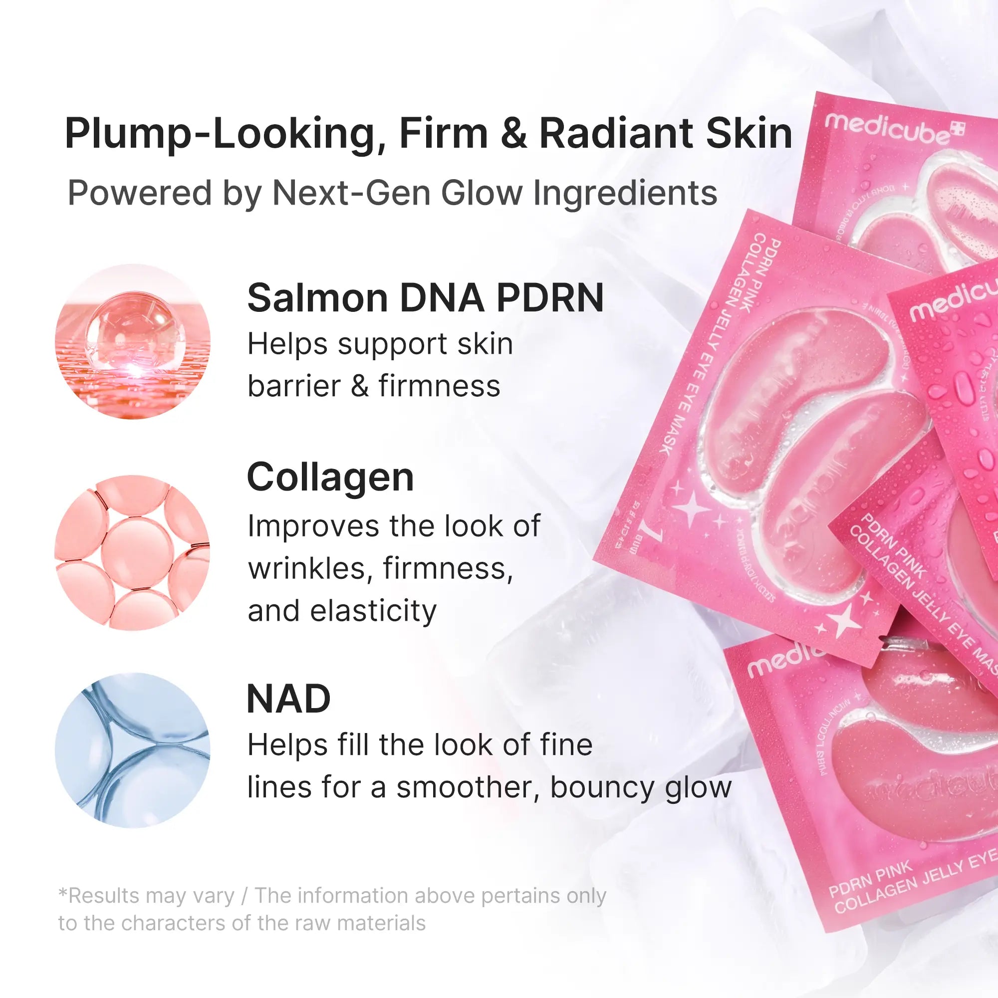 medicube PDRN Pink Collagen Jelly Eye Mask