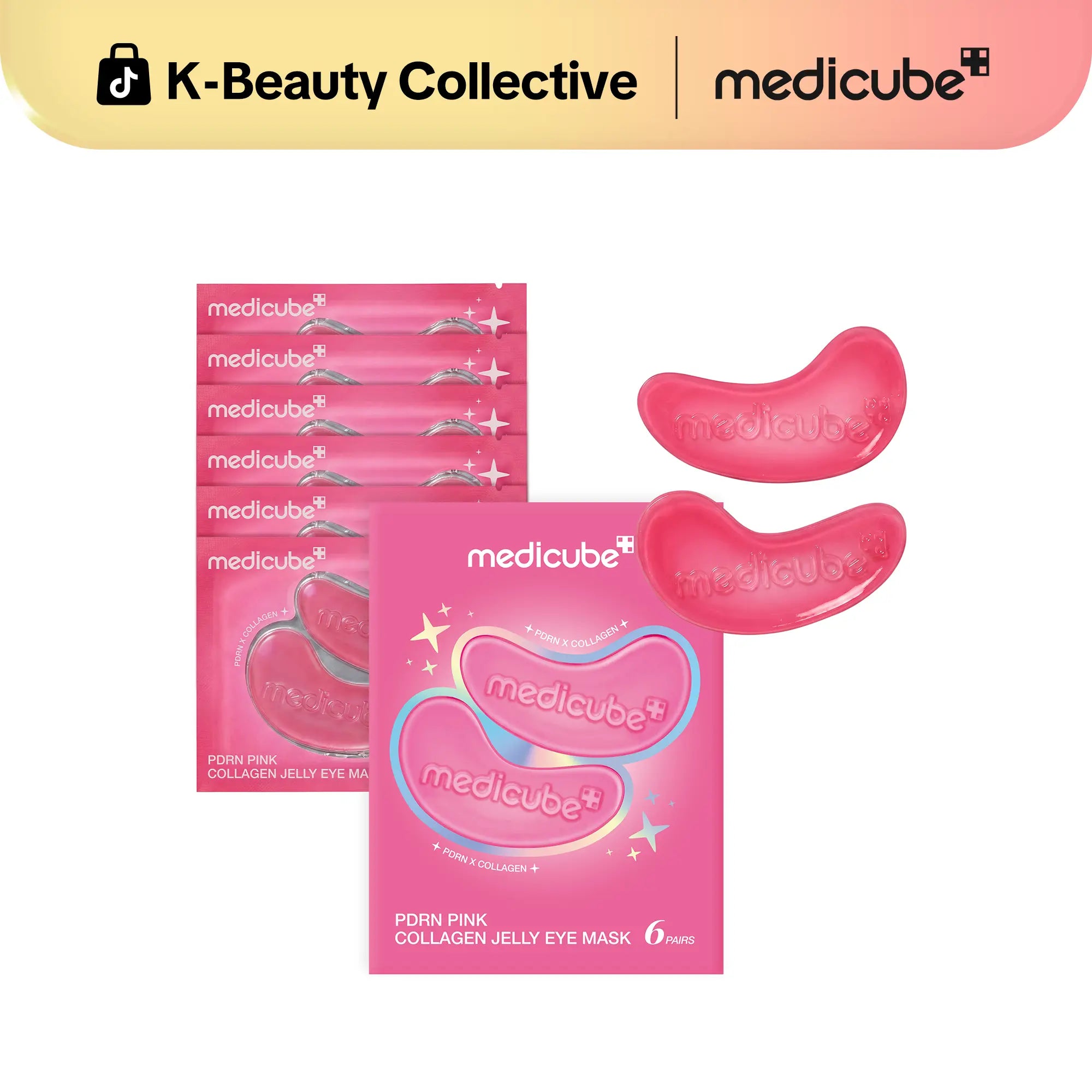 medicube PDRN Pink Collagen Jelly Eye Mask
